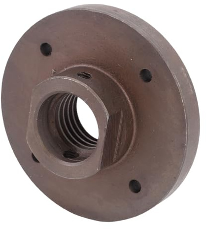 Fabater Spindeladapter für Drehmaschinen-Spindelstock, Langlebige Stahlkonstruktion, Einfache Installation für die Holzbearbeitung, 6-Zoll-Drehmaschine, 25 Mm Länge, 8TPI-Spindel, Passend für 1018