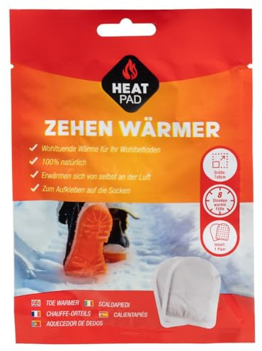 laro 20/40/80/160/320 Paar Zehenwärmer - 8 Stunden Wärme für kalte Füße | Selbstwärmende Fußwärmer Pads für Schuhe & Outdoor | Langanhaltende Wärme
