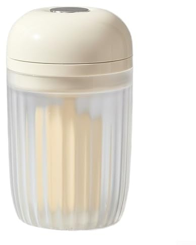 Volakebeing Distributeur électrique de mousse nettoyante pour le visage avec production efficace de mousse riche, matériau PP, outil de soins de la peau portable de 13 x 7,6 cm pour le nettoyage en