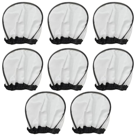 Yctze Universal Blixtspridare Softbox Elastisk Ljusmodifierare Bärbar Vikbar Fotografi Belysningstillbehör för Kamera Speedlites Bröllopsevenemangsskjutare Nylonduk 8,60x9,00x7 (8 st)