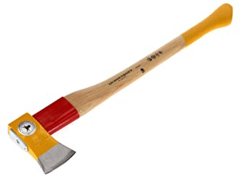 OCHSENKOPF Hacha Spalt-Fix ROTBAND-Plus con Mango de nogal 70 cm