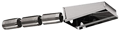 Reber 10029N Kit Opzionale Affumicatura a Freddo, Inox, Nero/Grigio