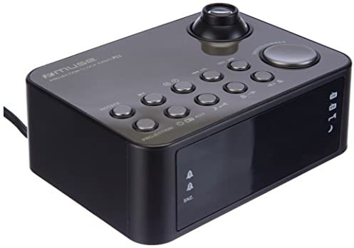 Muse M-178P Color Negro- Radio(Reloj, Digital, FM, MW, LED, 2,29 cm (0.9)