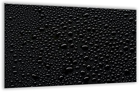 Semax Verre Trempé Plaque Murale de Cuisine 80 x 52 cm | Grande Planche ? découper | Housse Splash-Back | Réchaud Protection d'écran pour en céramique électrique Induction | Noir 103228155 | par