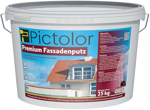 Pictolor Premium-Fassadenputz 25kg Körnung: 1,5mm