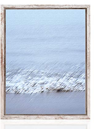 Stallmann Design Schattenfugenrahmen für Leinwände auf Keilrahmen | Farbe: Vintage | Größe: 75 x 98 cm | Rahmen ohne Glas & Rückwand | mit Montagezubehör