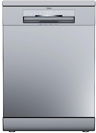 TEKA Lavavajillas Libre Instalación 60 cm con Motor Inverter, 14 Cubiertos, 8 Programas, IonClean, Auto Door Opening, DFS 76850