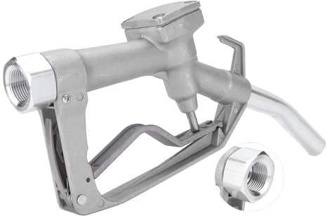 Boquilla de Combustible Manual, Dispensador de Reabastecimiento Automático, Boquilla de Pistola de Queroseno para Diésel, Gasolina, Aceite Y Biodiésel, Herramienta de Recarga de Combustible