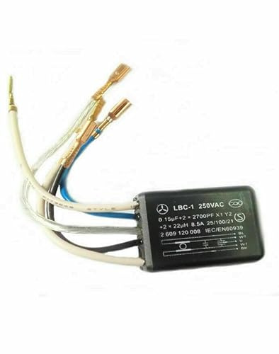 Satcom Kondensator 2.609.120.008 Aluminium Rund 4700 μF Wandmontage Elektronik-Bauteil