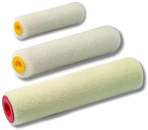DD Composite Lackwalzen Velour Sets solide Farbwalze für ein perfektes Oberflächen-Finish lösemittelbeständig Flor 4mm