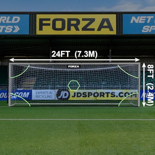 FORZA Fußball-Zielwand Academy - 10 Größen für präzises Training und Beherrschung Ihrer Fähigkeiten – Verbessern Sie Ihr Fußballtraining mit unserer Premium-Ausrüstung