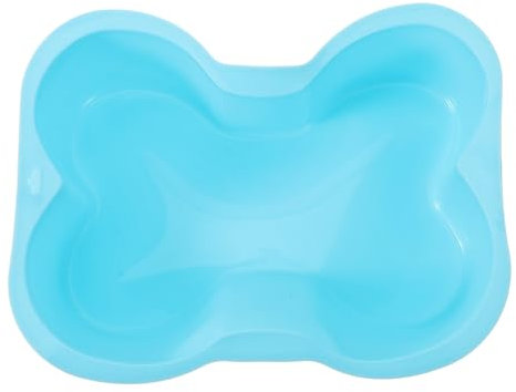 BEBEMOKO Silikon Kuchenform Knochenform Wiederverwendbare Backform Für Hundekuchen Lebensmittelecht Antihaftbeschichtet Für Besondere Anlässe Backen