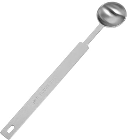 Mobestech Cucchiai Dosatori in Acciaio Cucchiaino Dosatore Per Polvere e Spezie Misurazione Precisa Manico Per Cucinare e Strumento Per Cucina