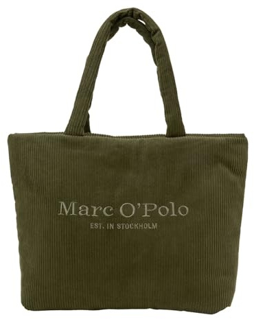 Marc O'Polo shopper bolsa bolso de bandolera Björk Shopper Mossy Olive verde oscuro