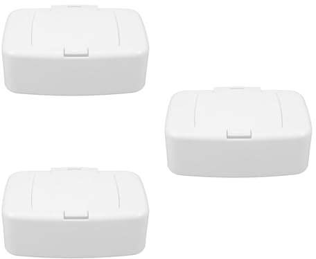 3 Pezzi Dispenser Salviette Umidificate con Contenitore e Decorativo Leggera e Compatta per Uso