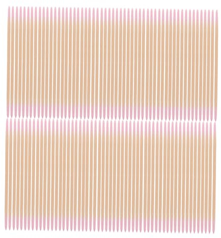 CALLARON Hisopos Color Rosa 1500 de Algodón de Doble Punta de Madera Precisión para Uñas y Pestañas en Manualidades y Cuidado Personal para Artistas de Cejas y Profesionales