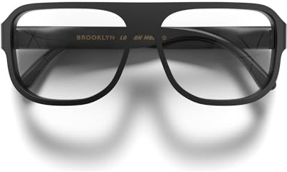 LONDON MOLE® Brooklyn Occhiali da lettura | Lettori di design moderni e fighi | Unisex femminile maschile | Gommato con cerniere a molla