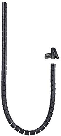Organizador de cables flexible 25mm 1 m.
