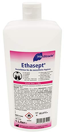Ethasept® Händedesinfektionsmittel 1 Liter Flasche Desinfektionsmittel für die menschliche Hygiene