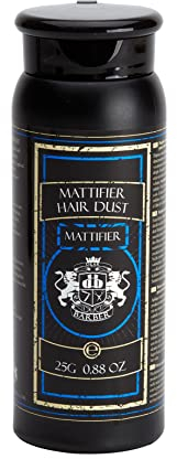 Dear Barber HAIR DUST STYLING POWDER – Matte Texturising Powder for Increased Volume & Strong Hold – Easy to Rework & Wash Out – 25g