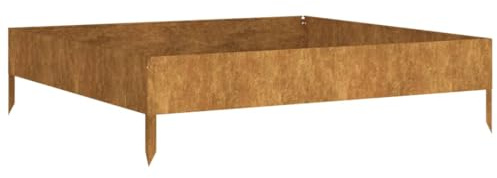 vidaXL Garden Raised Bed 100x100x26 cm Corten Steel