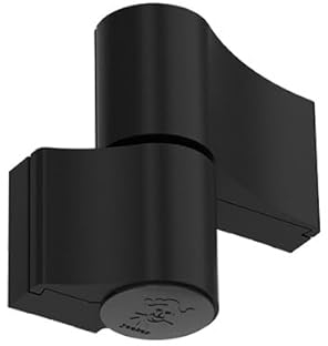 NAJDER Cerniera per porte in alluminio Jocker 160 kg 67 mm, cerniera doppia a 2 ali, cerniera a vite in alluminio estruso resistente, colore: nero scuro RAL 9005M