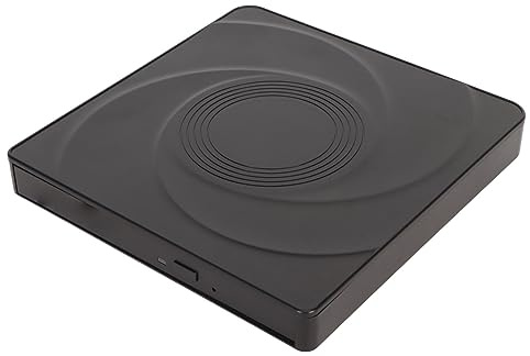 External CD DVD Drive Enclosure, Multifunctional 5Gbps External Optical Drive Enclosure Kit, Ultra Slim Type-C Integrated Design, Plug and Play for Laptop (Type E)