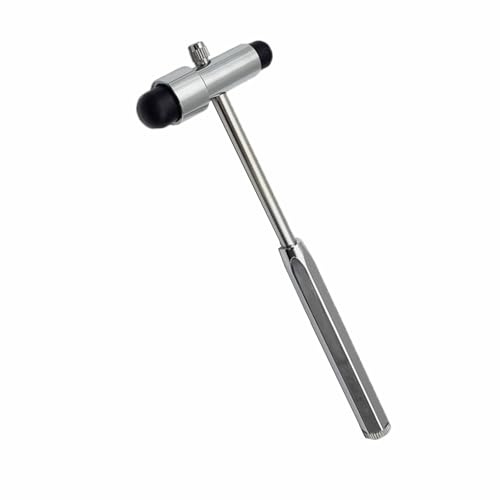 Marteau réflexe à percussion neurologique, 18 cm en acier inoxydable, outil de diagnostic pour chirurgiens et infirmières