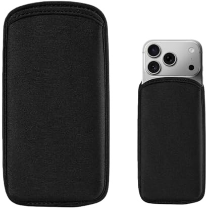 THXFUNAREA Handytasche,Handysocke, Universelle Stoßfeste Neoprenhülle für iPhone 17 16 15 14 13 12 Pro Max, Handysocken für Samsung S25 Ultra, S24 Ultra, S23 Ultra, 10.5 * 18.5 cm