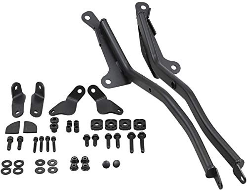 Givi 447FZ Monorack Arme für Topcase Montage, Schwarz, Größe 40