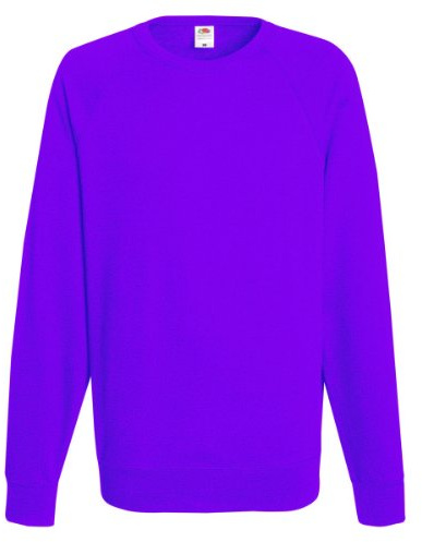 Fruit of The Loom - Raglan Sweatshirt, Felpa, Unisex