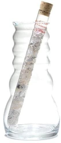 Edelsteinwasser-Stab Von Spannung zur Entspannung - 24 cm Edelsteinstab Edelsteinwasserstäbe | 100% Natur Wassersteine zur Wasseraufbereitung | Energiearbeit | Mineralien | Dekosteine I