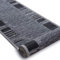 rugsx Antirutsch Teppich Läufer Adagio grau – Moderner Kurzflor für Küche, Flur & Wohnzimmer, Meterware, 100x400 cm
