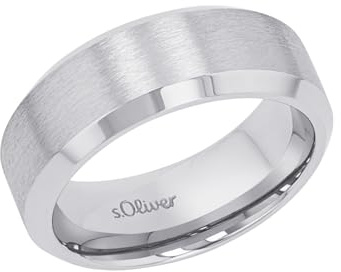 s.Oliver Herren-Herrenring Edelstahl