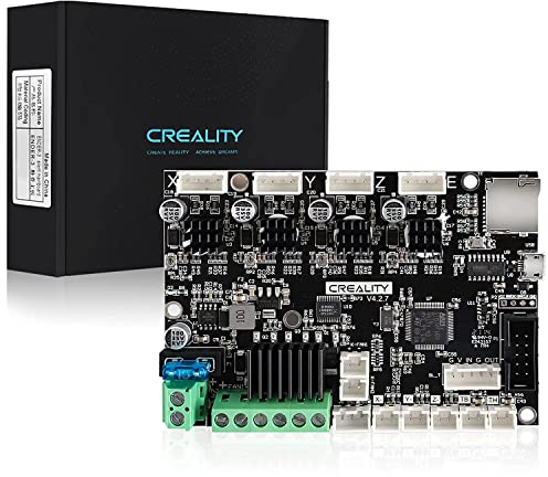 Creality Officiel Mise à Niveau de la Carte mère silencieuse Ender 3 Carte mère V4.2.7 32 Bits avec Pilote TMC2225 pour imprimante 3D Ender-3 / Pro/Max / 3 V2 / 3 Neo/ 3 V2 Neo / 3 Max Neo