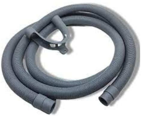 Grandsire | Waschmaschinenschlauch aus PVC | Länge 250 cm | hohe Festigkeit | Schlauch aus weichem Gummi | wasserdicht bis 100 °C | frostsicher | 24024
