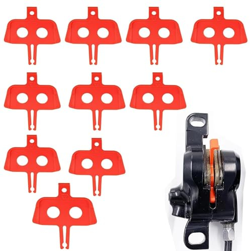 Tsathoggua 10 Pezzi Distanziali Freno a Disco MTB, Freno per Bicicletta, Ricambi per Freni a Disco Idraulici, Freni a Disco
