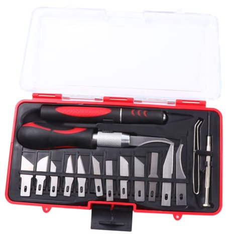 iplusmile 16pièces Stylo à Sculpter Stylo à Graver Ciseau à Main Pour Sculpter Ensemble De Outils Pour Bricolage