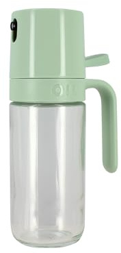 MENASTYL - Pulverisateur d'huile 25cl en verre et plastique vert celadon - 5040256