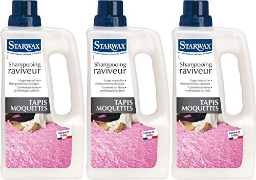 Glanz 378 Shampoo Refresher Teppich und Teppichböden – Lot de 3