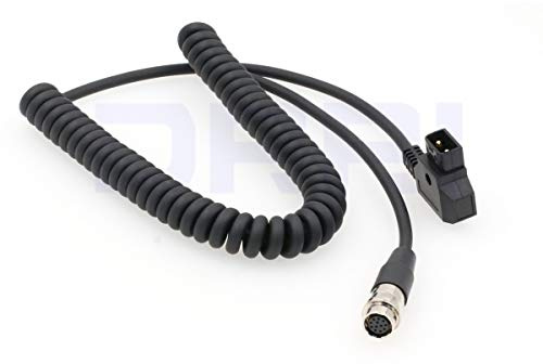 DRRI Anton Bauer Câble d'alimentation 12 Broches Hirose vers D-Tap pour Objectif B4 2/3 Fujinon Canon Dtap-12pin TTC