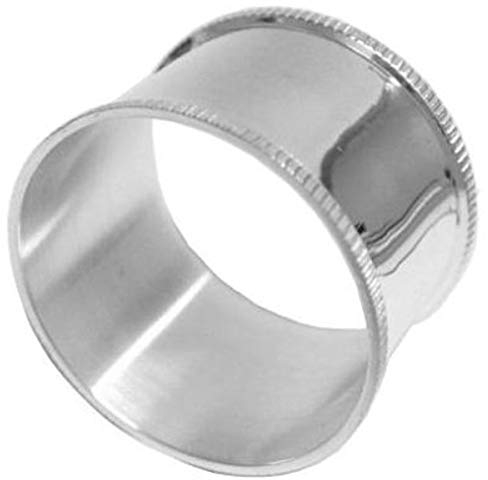 SILBERKANNE Serviettenring rund 5x3 cm Premium Silber Plated Edel versilbert in Top Verarbeitung.