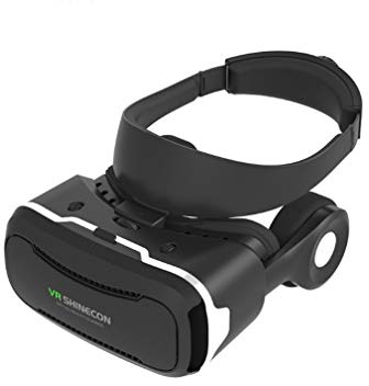 SMSOM VR Headset, 3D Eye Protection Virtual Reality Goggles to Comfortable Watch 360 Movies for Android, iOS (only for 4.7-6.53inch)