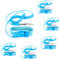 6 Pcs Antistatische Armbänder ESD Armband，Erdung Armband mit Erdungskabel und Krokodilklemme，ESD Schutz Armband verhindert Aufbau von statischer Elektrizität，für Elektronischen Geräten PC Telefonen