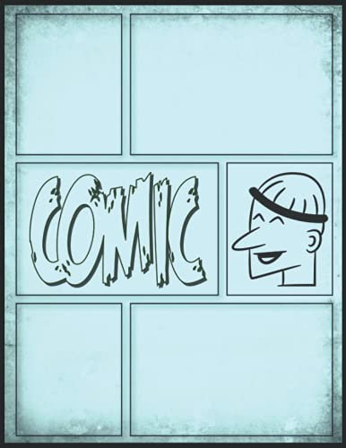 Blanko Comic: Blanko Comic Buch für Erwachsene, Teenager, Kinder 10 Jahre || Zeichnen Für Anfänger || Funny Geschenke Für Männer