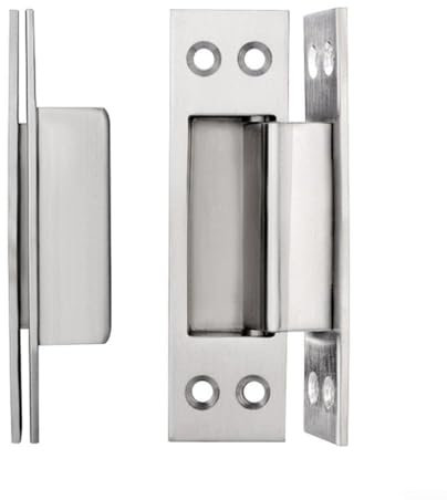 Unsichtbare Scharniere, Kreuzscharniere, Zubehör, Möbelzubehör, Ersatz für Falttüren (Silber)