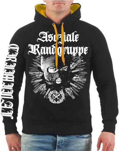 Life Is Pain Herren Kapuzenpullover Men Hoodies Asoziale Randgruppe Sturmhaube