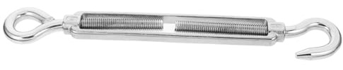 Furniture Fastener Binding Screws Bolts,Wardrobe Joining Bolts,Screw Open Body Connector Heavy Duty Turnbuckle Rigging Screw with Jaw Jaw Open Body(33.5X5X1.8CM)