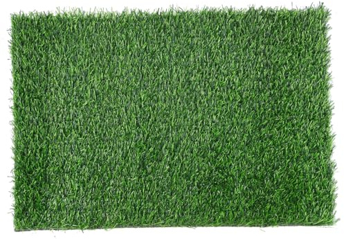 Anti-Slip Grass Doormat - Durable Outdoor Turf Mat 60X40Cm for Front Door - Easy to Clean Artificial Lawn Rug with Drainage Holes
