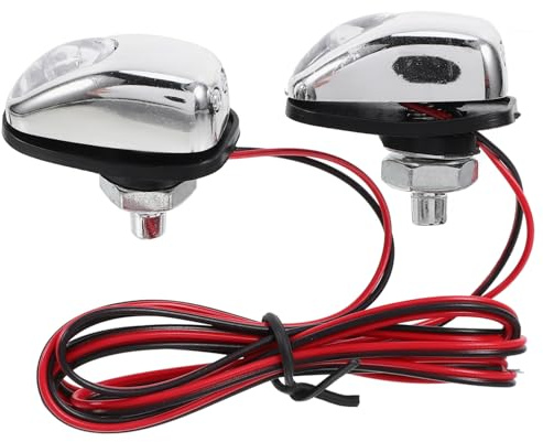 YOSADIER 2pezzi Ugelli Lavavetri Led Per Auto Per Tergicristallo Con Illuminazione Per Parabrezza Decorazione Per Auto e Camion